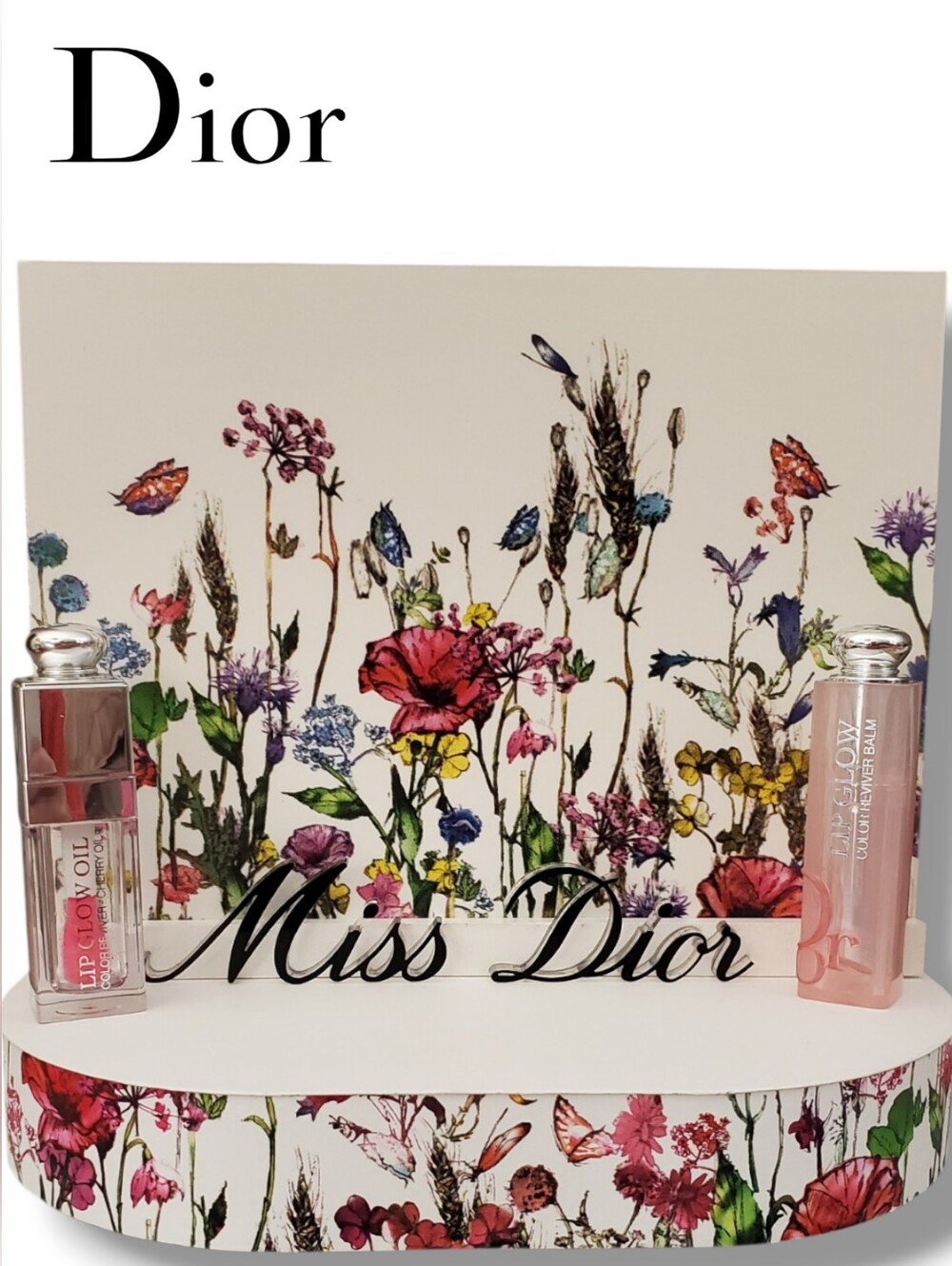 Dior Miss Dior Fragrance Floral Authentic Retail Counter Display Stand